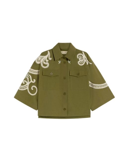 Weekend by Maxmara Green Shirts