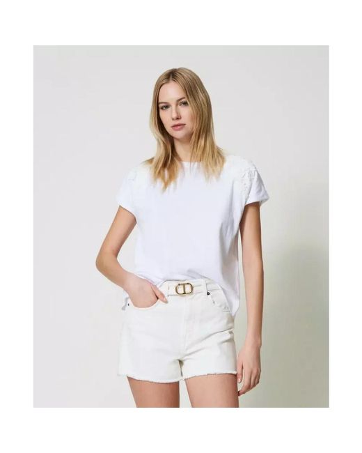 Twinset White T-Shirts
