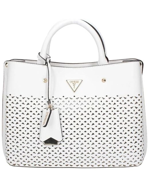 Bags > tote bags - white Guess