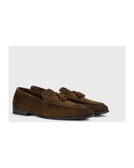 Doucal's Brown Loafers for men