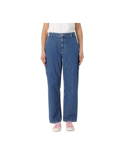 Straight Jeans Carhartt en coloris Blue