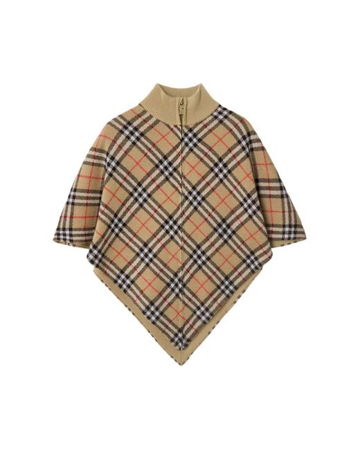 Burberry Natural Ponchos