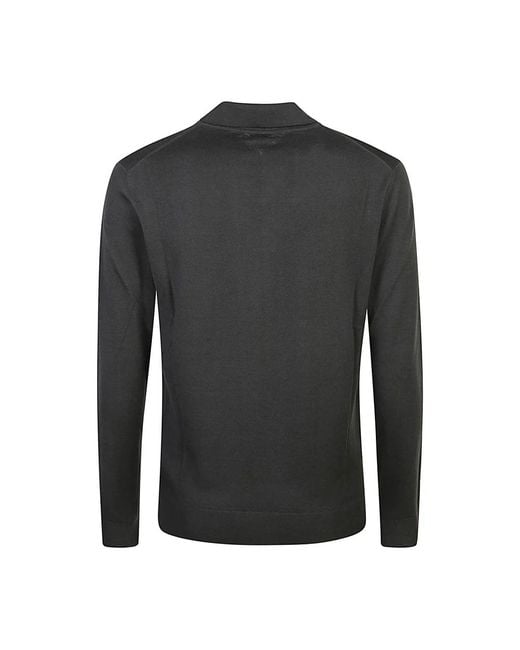 Barena Black Polo Shirts for men