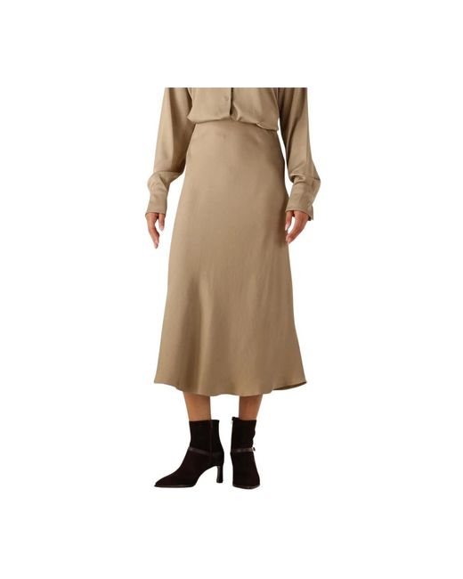 Drykorn Midi Skirts in het Natural