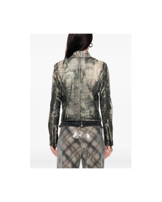 DIESEL Natural Leather Jackets