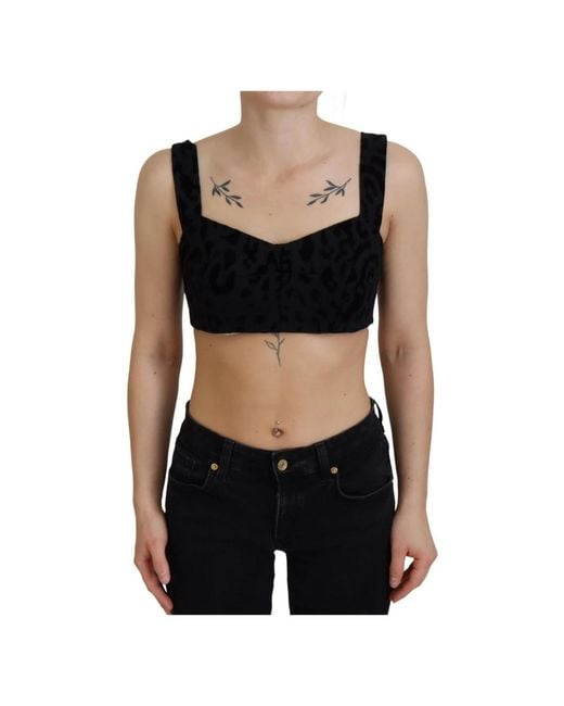 Dolce & Gabbana Black Bras