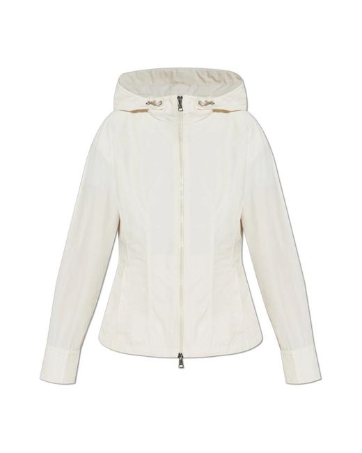 Moncler White Light Jackets