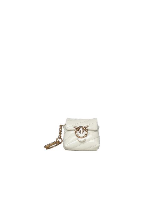 Pinko White Cross Body Bags