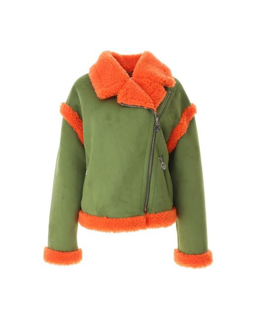 Light Jackets Moschino de color Green