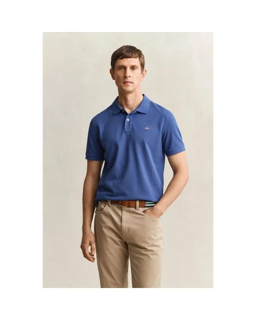 Gant Blue Polo Shirts for men