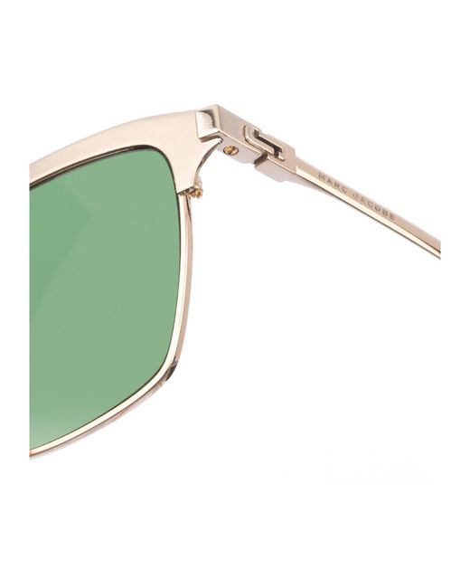 Marc Jacobs Marc-137-S Metalen Zonnebril Met Vierkante Vorm Voor in het Green
