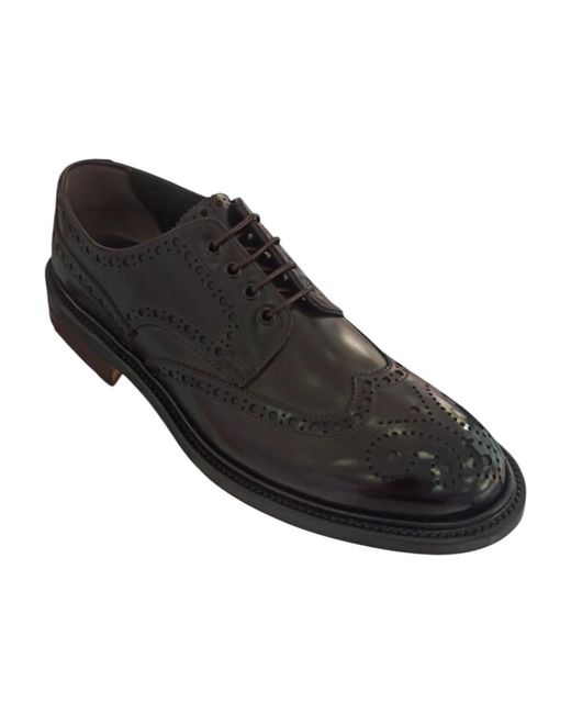Fabi Black Laced Shoes for men