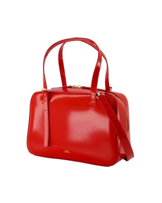 A.P.C. Red Handbags