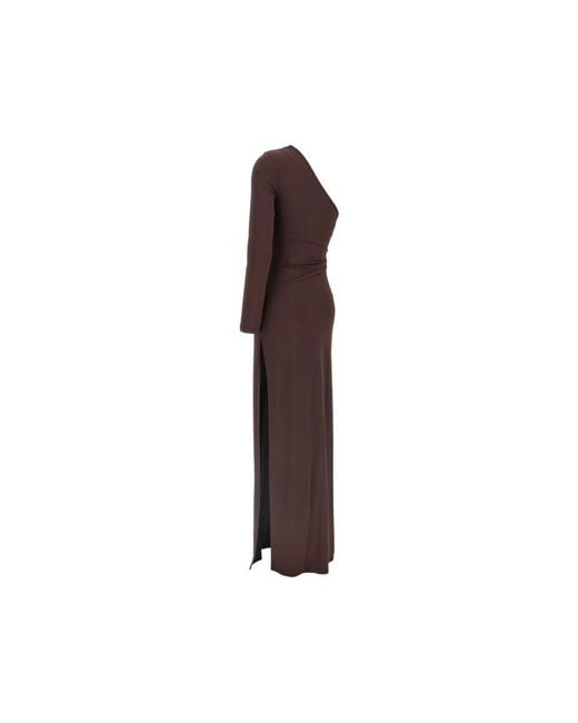 Elisabetta Franchi Brown Gowns
