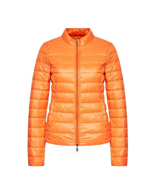 Patrizia Pepe Orange Ultraleichte Wendbare Jacke für Frauen