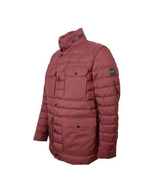 Down Jackets di Boss in Red da Uomo