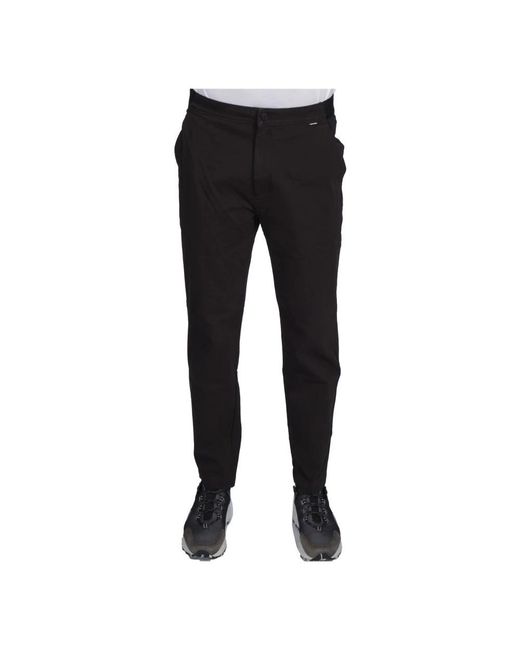 Calvin Klein Black Slim-Fit Trousers for men