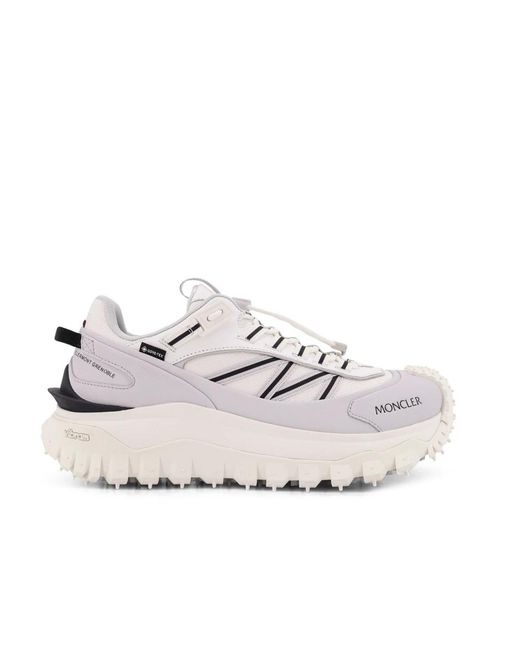 Moncler White Sneakers for men