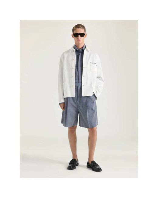 Denim Jackets Givenchy de hombre de color White