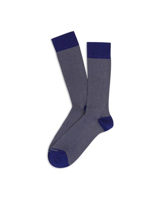 Socks Marcoliani de hombre de color Blue
