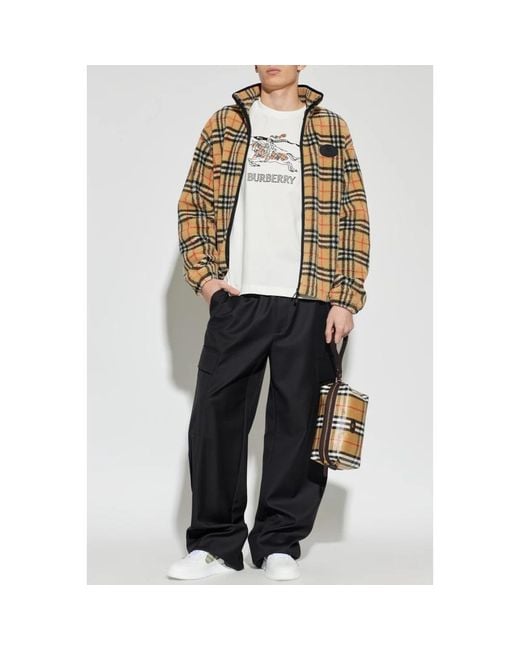 Light Jackets Burberry de hombre de color Yellow