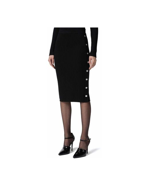 Pinko Black Midi Skirts