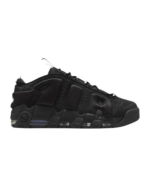 Nike Air More Uptempo Low in het Black voor heren