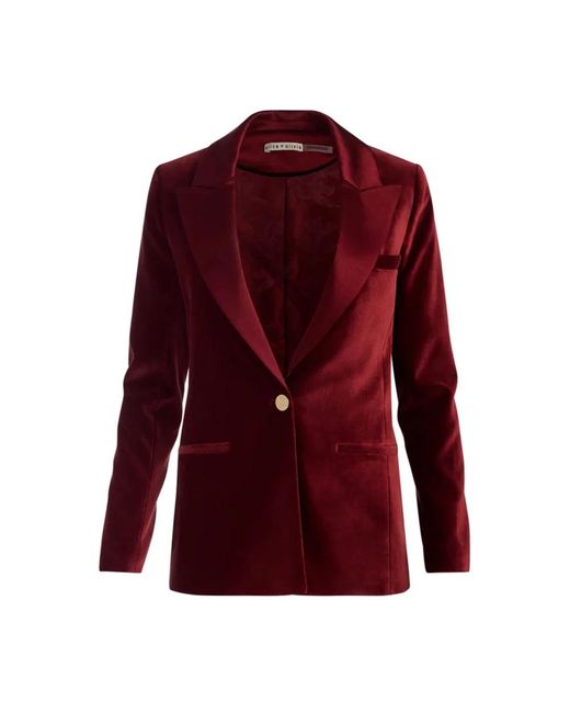 Alice + Olivia Red Blazers