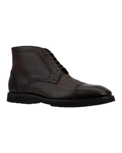 Lace-Up Boots di Tom Ford in Black da Uomo