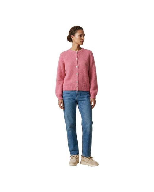 American Dreams Truien & Vesten ,Roze ,Wol Susan Cardigan in het Pink