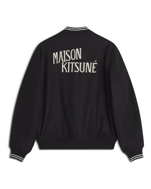 Bomber Jackets Maison Kitsuné de hombre de color Black