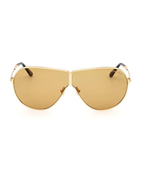 Tom Ford Metallic Sunglasses for men