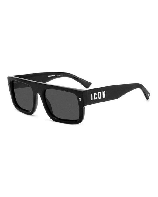 DSquared² Retro-Stil Sonnenbrille in Gray für Herren