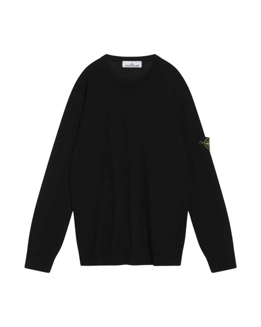 Sweatshirts Stone Island de hombre de color Black