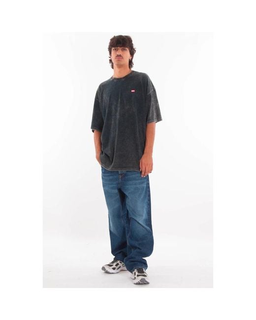 DIESEL T-Boxt Acid Wash Tee in Black für Herren