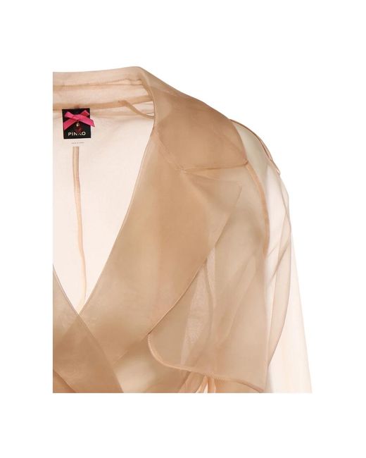 Pinko Natural Trench Coats