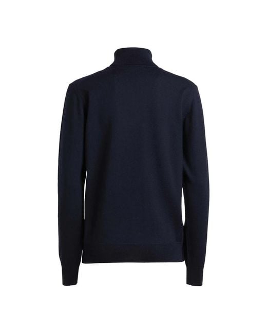 Etro Blue Turtlenecks