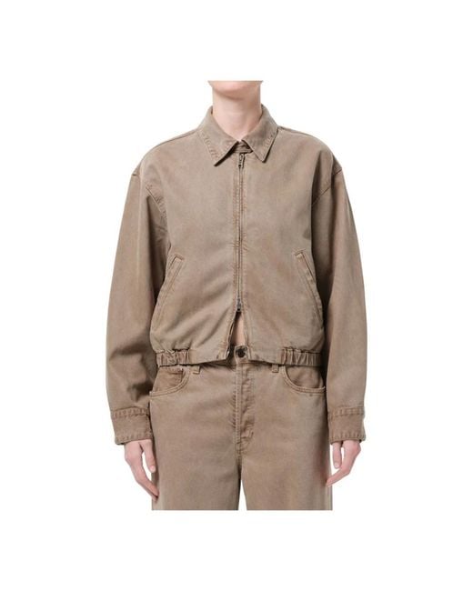 Bomber Jackets Agolde de color Natural