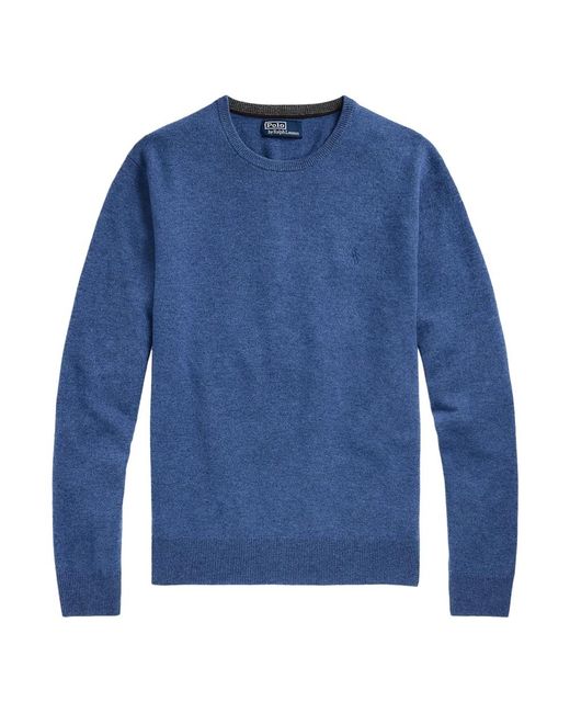 Polo Ralph Lauren Blue Round-Neck Knitwear for men