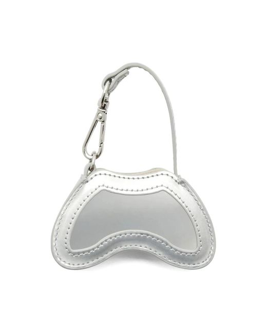 DIESEL Gray Shoulder Bags