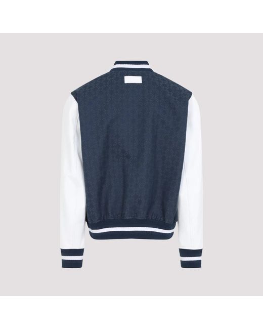 Givenchy Bomberjacke mit monogramm-jacquardmuster in Blue für Herren