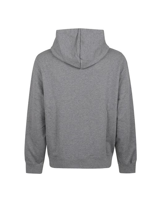 Maison Kitsuné Gray Hoodies for men