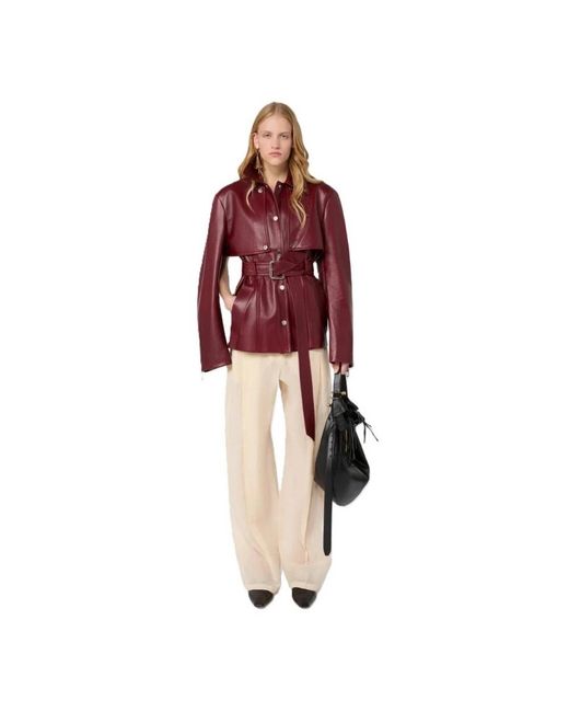 Max Mara Tenzone 002 Jacket in het Red