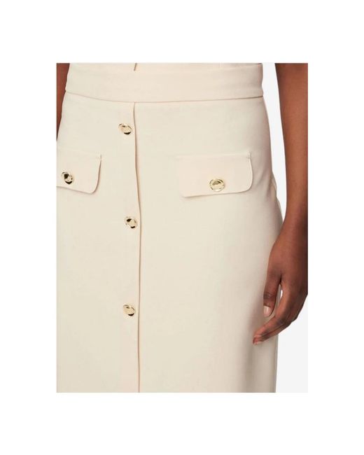 Rinascimento Natural Midi Skirts