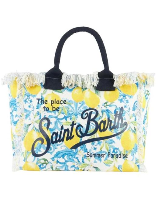 Saint Barth Blue Handbags