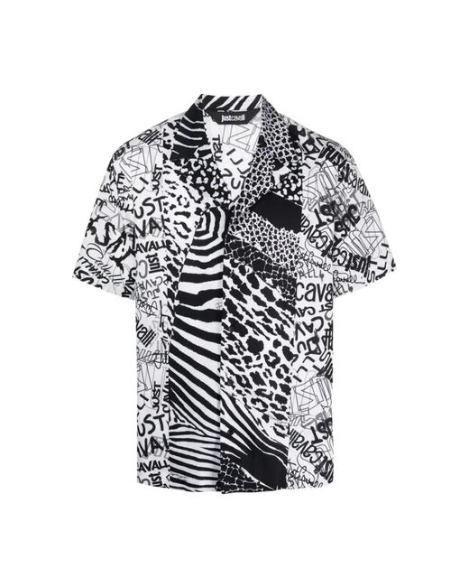 Shirts > short sleeve shirts Just Cavalli pour homme en coloris Black
