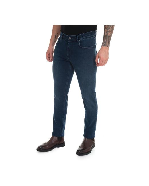 Fay Blue Slim Fit Jeans for men