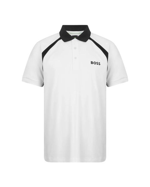 Boss White Polo Shirts for men