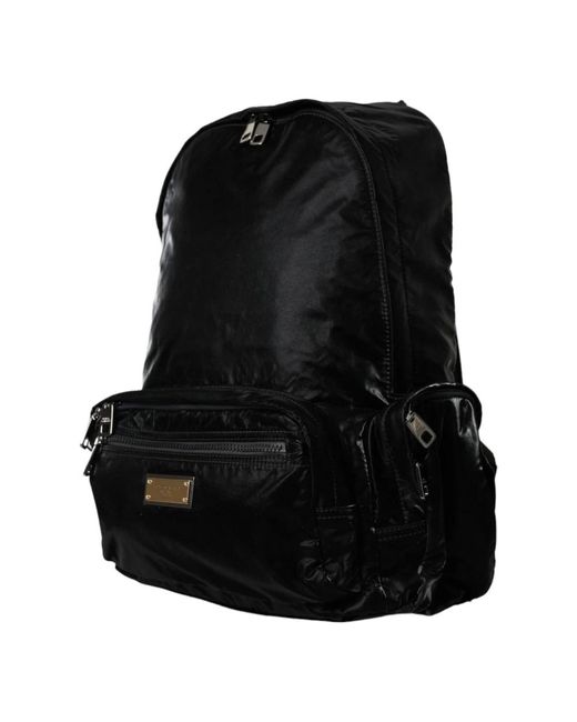Dolce & Gabbana Black Backpacks