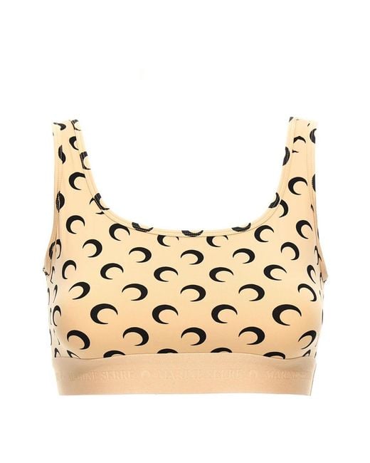 Sleeveless Tops MARINE SERRE en coloris Metallic